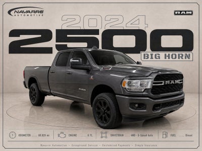 2024 RAM 2500 Big Horn Crew Cab 4x4 6'4' Box