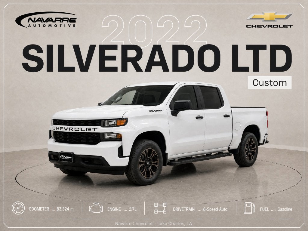 2022 Chevrolet Silverado 1500 LTD Custom
