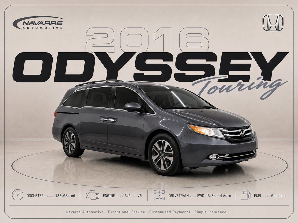 2016 Honda Odyssey Touring