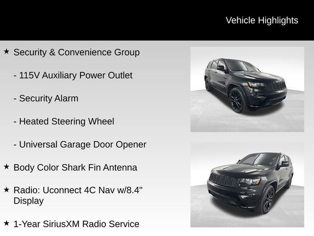 2020 Jeep Grand Cherokee Altitude