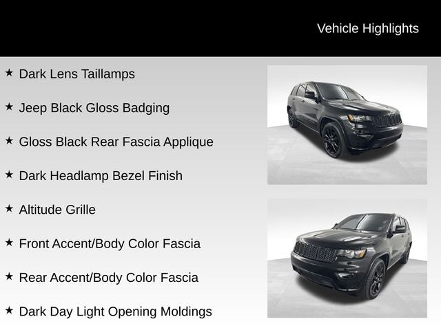 2020 Jeep Grand Cherokee Altitude