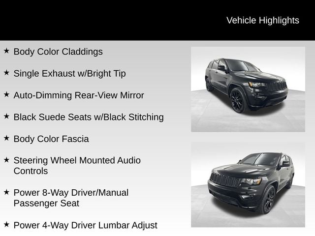 2020 Jeep Grand Cherokee Altitude