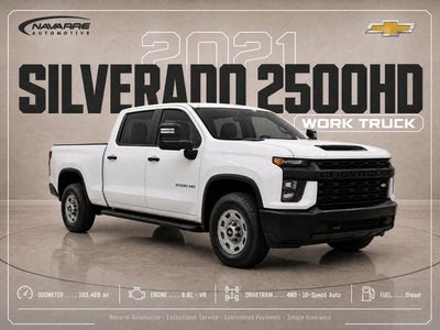 2021 Chevrolet Silverado 2500HD Work Truck