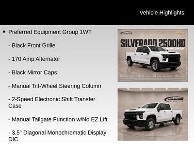 2021 Chevrolet Silverado 2500HD Work Truck