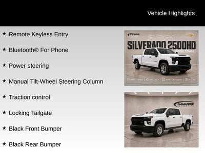 2021 Chevrolet Silverado 2500HD Work Truck
