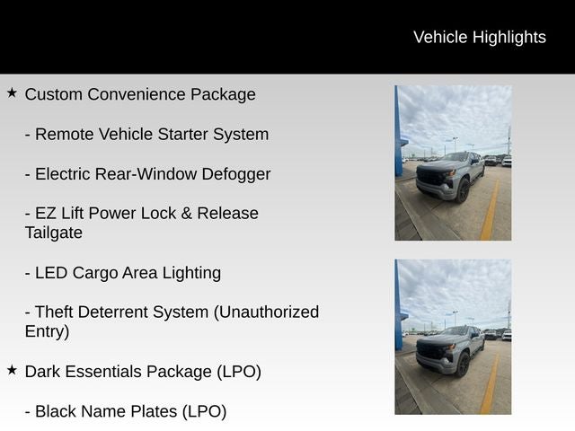2025 Chevrolet Silverado 1500 Custom
