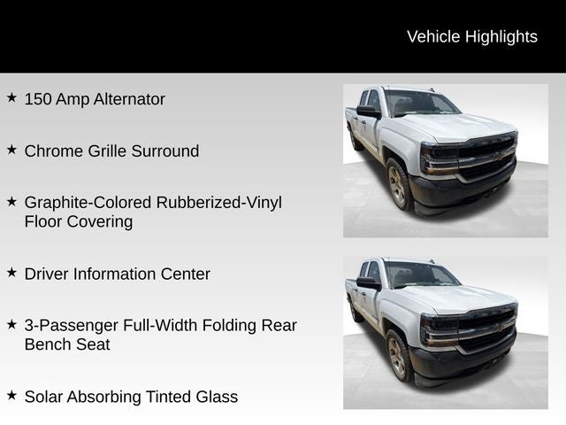 2017 Chevrolet Silverado 1500 WT