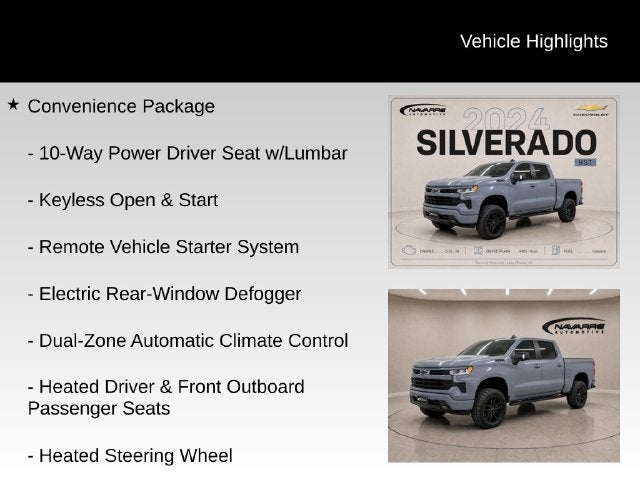 2024 Chevrolet Silverado 1500 RST