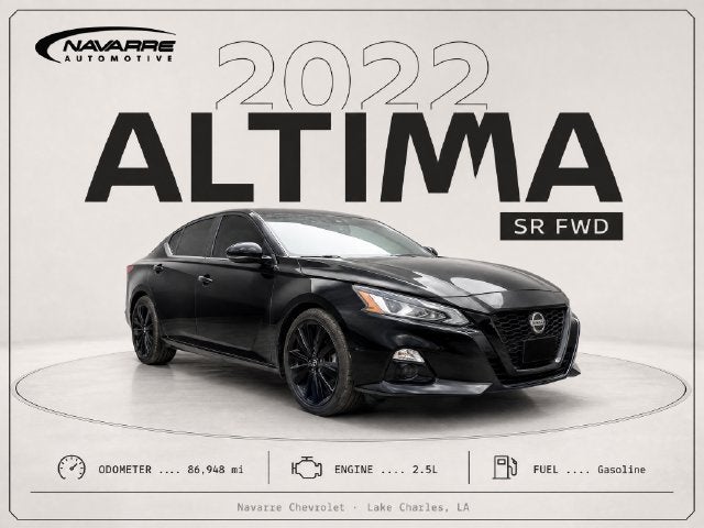 2022 Nissan Altima 2.5 SR