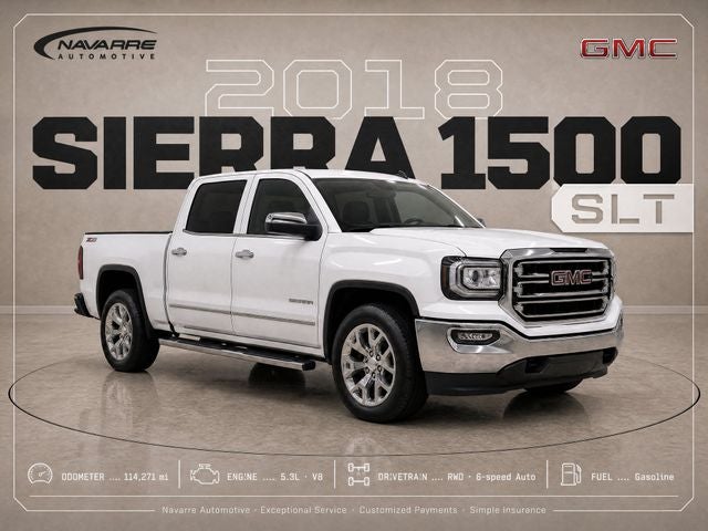 2018 GMC Sierra 1500 SLT