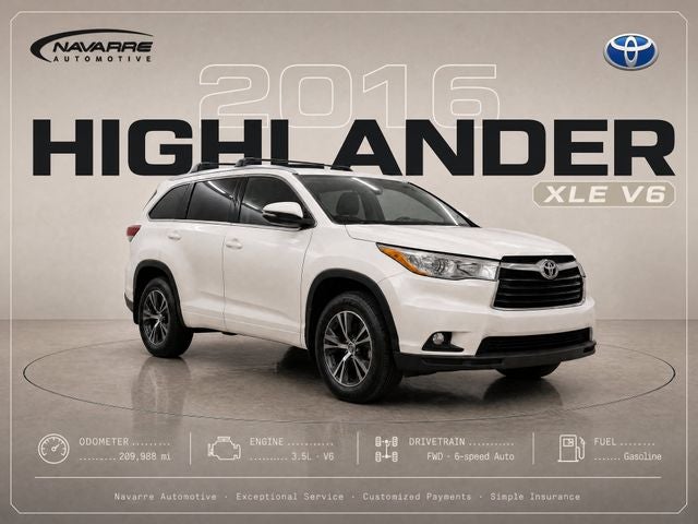2016 Toyota Highlander XLE