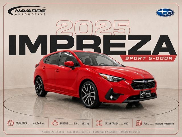 2025 Subaru Impreza Sport