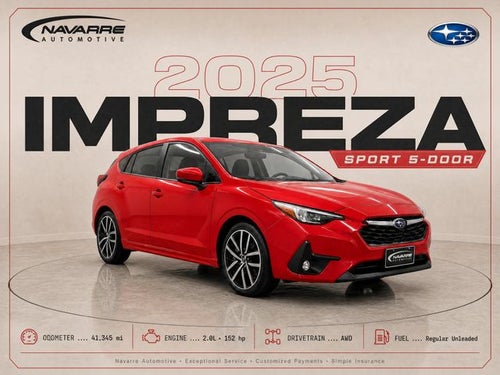 2025 Subaru Impreza Sport