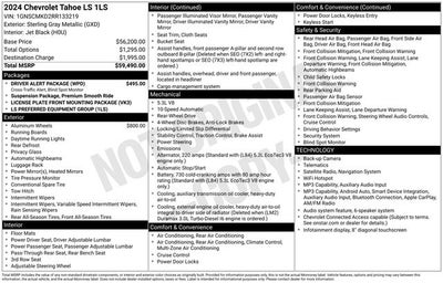 2024 Chevrolet Tahoe LS