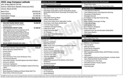 2022 Jeep Compass Latitude