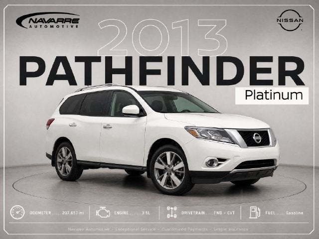 2013 Nissan Pathfinder Platinum