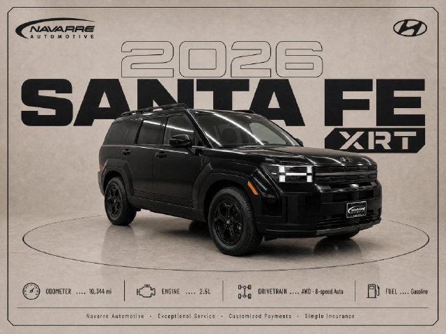 2026 Hyundai Santa Fe XRT