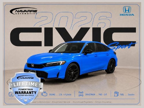 2026 Honda Civic FWD Sport