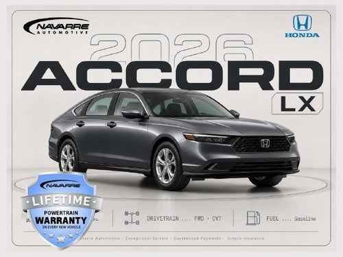 2026 Honda Accord LX