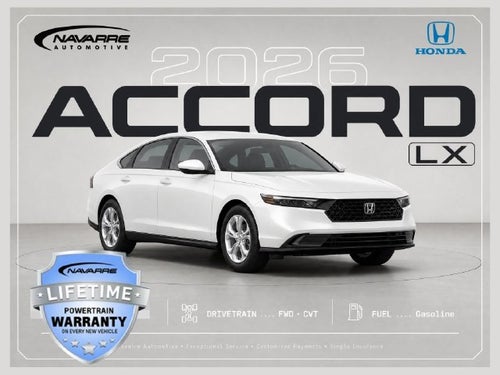 2026 Honda Accord LX