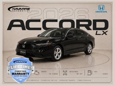 2026 Honda Accord LX