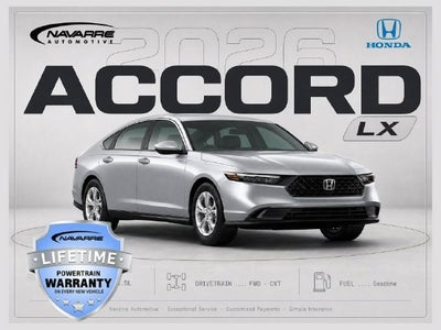 2026 Honda Accord LX