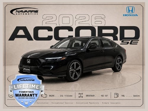 2026 Honda Accord SE