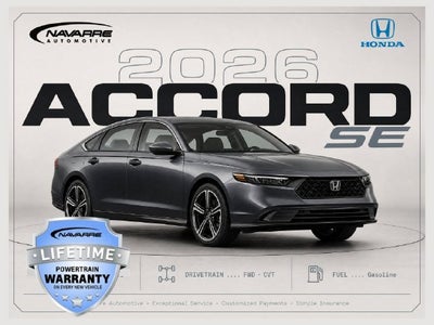 2026 Honda Accord SE