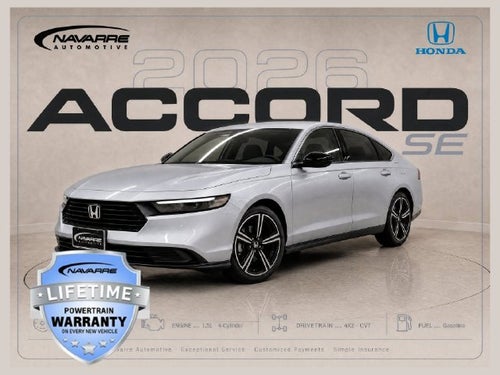 2026 Honda Accord SE