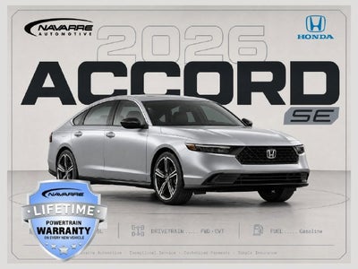 2026 Honda Accord SE