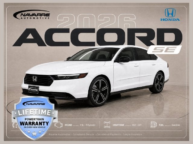 2026 Honda Accord SE