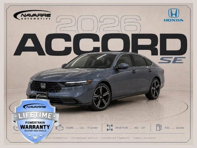 2026 Honda Accord SE