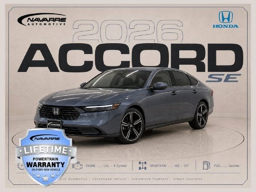 2026 Honda Accord SE