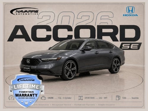 2026 Honda Accord SE