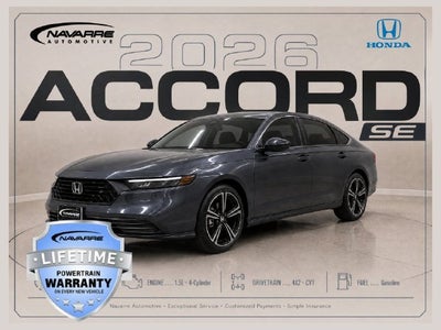 2026 Honda Accord SE