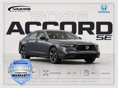 2026 Honda Accord SE