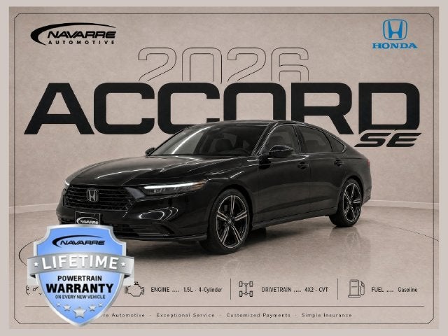 2026 Honda Accord SE