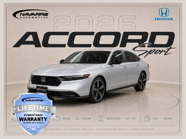 2026 Honda Accord Hybrid Sport Hybrid