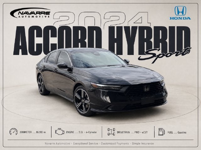 2024 Honda Accord Hybrid Sport
