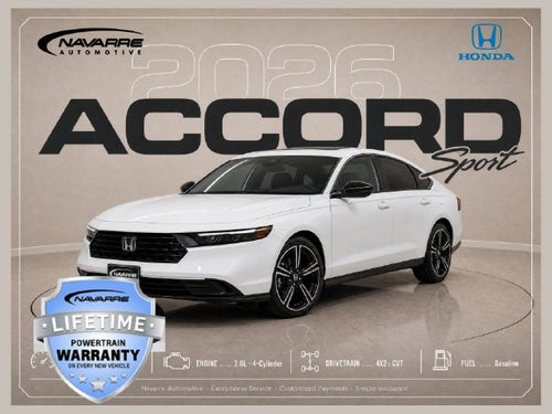 2026 Honda Accord Hybrid Sport Hybrid