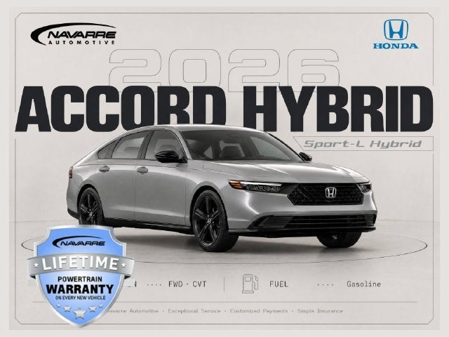 2026 Honda Accord Hybrid Sport-L Hybrid