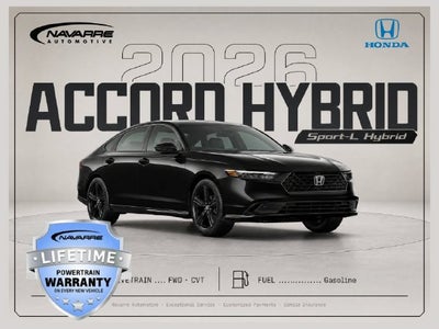 2026 Honda Accord Hybrid Sport-L Hybrid