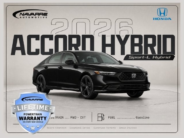 2026 Honda Accord Hybrid Sport-L Hybrid