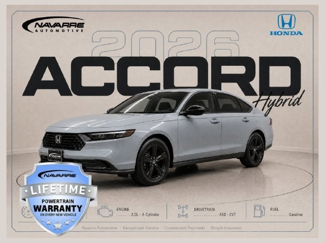 2026 Honda Accord Hybrid Sport-L Hybrid
