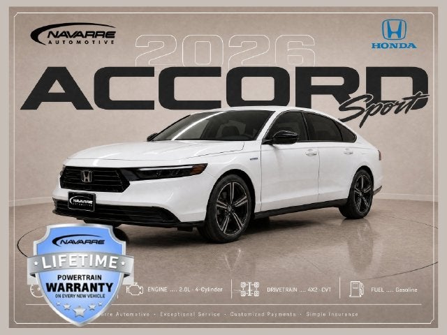 2026 Honda Accord Hybrid Sport-L