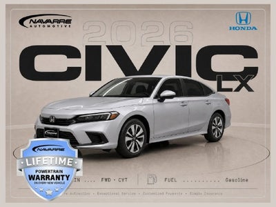 2026 Honda Civic 2WD LX