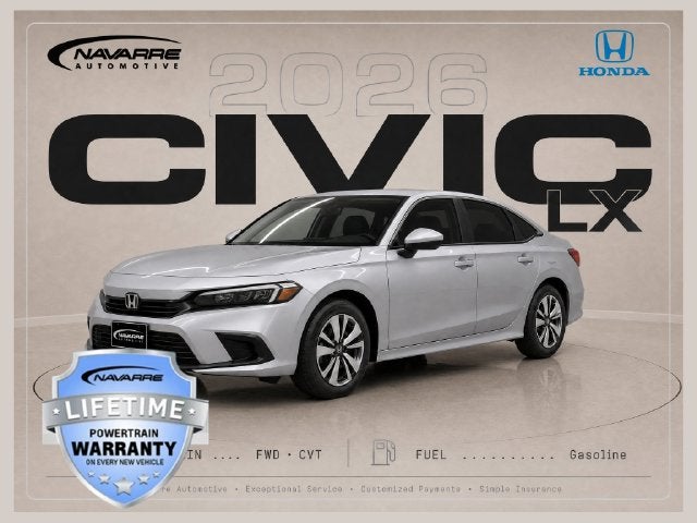 2026 Honda Civic 2WD LX