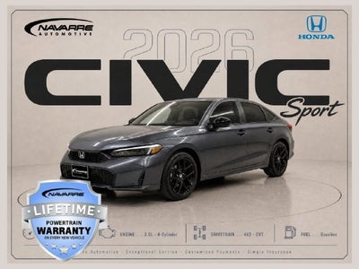2026 Honda Civic 2WD SPORT