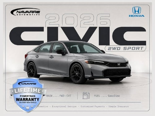2026 Honda Civic 2WD SPORT