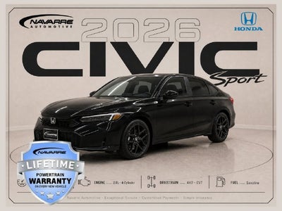 2026 Honda Civic 2WD SPORT